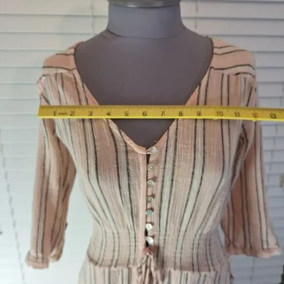 Spell and the Gypsy Size M Coral Island Boho Dancers Maxi Dress - Picture 6 of 12